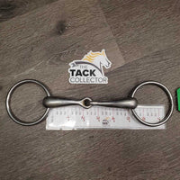 Thick Hollow Mouth Loose Ring Bit *gc, dirt, residue, scuffs, chews, scratches
