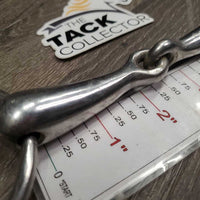 Thick Hollow Mouth Loose Ring Bit *gc, dirt, residue, scuffs, chews, scratches
