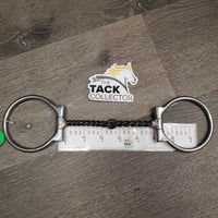 Sweet Iron Twisted Wire Western D Ring Bit *gc, clean & mnr dirt, mnr rubs, residue & rust
