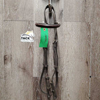 Rsd Bridle *fair, NO Noseband, dry, dirty, stiff, twists, rubs, crackles
