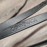 Pr Rubber Lined Reins *vgc, clean & mnr dirt, crackling back
