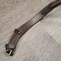 Rsd Leather Noseband *gc, dirt, Unstitched, dry, stiff, rubs, faded
