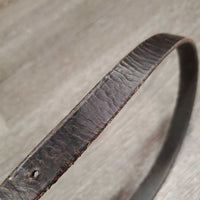 Rsd Leather Noseband *gc, dirt, Unstitched, dry, stiff, rubs, faded
