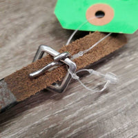 v.narrow Soft Standing Martingale Attachment, buckle *xc, clean, xholes, buckle not attached
