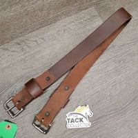 1.5" wide Flat Leather Back Cinch *xc, clean, mnr scratches
