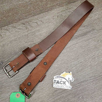 1.5" wide Flat Leather Back Cinch *xc, clean, mnr scratches
