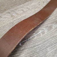 1.5" wide Flat Leather Back Cinch *xc, clean, mnr scratches
