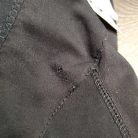 Riding Tight Breeches, Pull ON *gc/fair, undone seam stitching, rubs, pills, scrapes
