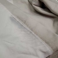 High Waist Full Seat Breeches, Thick Smooth Leather Seat *vgc, unstitched seam, mnr stains, older, seam puckers
