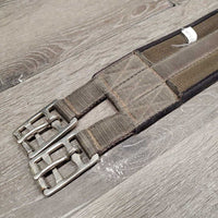 Synthetic Girth, 1 1x Elastic *gc, dirt, hair, stains, older, mnr rust, faded
