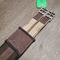 Synthetic Girth, 1 1x Elastic *gc, dirt, hair, stains, older, mnr rust, faded
