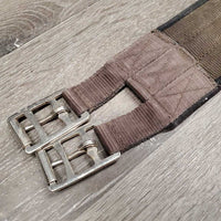 Synthetic Girth, 1 1x Elastic *gc, dirt, hair, stains, older, mnr rust, faded
