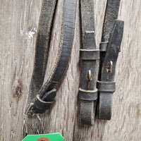 Rsd Leather Bridle, Plain Reins *fair, v.dry, v.stiff, crackles, twisted
