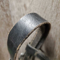 Rsd Leather Bridle, Plain Reins *fair, v.dry, v.stiff, crackles, twisted
