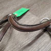 Narrow Rsd Leather Breastplate, Standing Martingale Attachment *vgc, mnr dirt, v.dry, v.stiff
