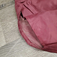 Nylon Saddle Cover, Pommel Storage Bag *gc, v.dirty, older, stains, hair
