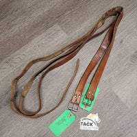 Pr Stirrup Leathers *fair, dry, v.cracked, v.rough *REPURPOSING USE ONLY
