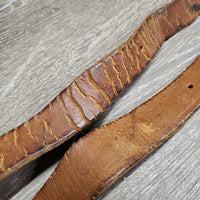 Pr Stirrup Leathers *fair, dry, v.cracked, v.rough *REPURPOSING USE ONLY
