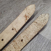 Pr Stirrup Leathers *fair, dry, v.cracked, v.rough *REPURPOSING USE ONLY
