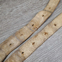 Pr Stirrup Leathers *fair, dry, v.cracked, v.rough *REPURPOSING USE ONLY
