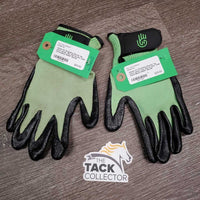 Grooming Gloves *gc, clean, stains, mnr rubs & pills, faded
