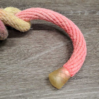 Nylon Lead Rope, removeable snap loop *gc, rubs, frayed, stiff, stains, snags
