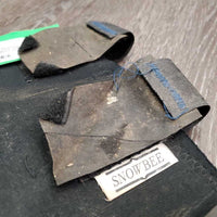 Pr Neoprene Hock Boots *gc, v.dirty, faded, stains, older, rubs, stains
