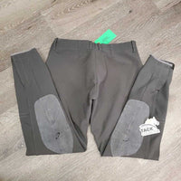 Hvy Breeches, Side Zips *gc, older, snags, rubs & pills

