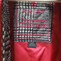 Quilt Vest, Zipper *vgc, mnr stain
