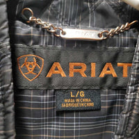 Quilt Vest, zipper *vgc/xc, v.mr rubs, puckers