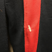 LS Sun Shirt, 1/4 Zip up, mesh sleeves *vgc, rubs, snags & runs, peeled logos, mesh residue
