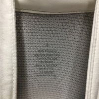SS Show Shirt, 1/3 Zip Up, zip collar *vgc, snags, older
