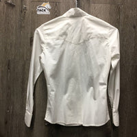 JUNIORS LS Show Shirt *NO Collar, gc, older