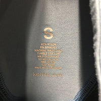 SS Sun Show Shirt, 1/2 Zip Up,Mesh *vgc, mnr rubs & pills, seam puckers, older
