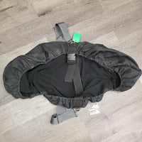 Fleece Lined Saddle Carry - Storage Bag, shouder strap *vgc, dusty?dirt, hairy