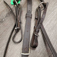 Narrow Adjustable Breastplate *gc, older, fair, film?, stain, xholes, hair, bent

