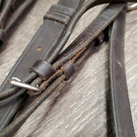 Narrow Adjustable Breastplate *gc, older, fair, film?, stain, xholes, hair, bent
