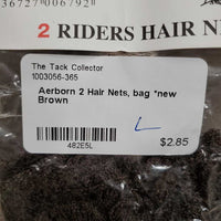 2 Hair Nets, bag *new
