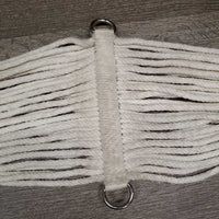 31 Cotton String Wide Roper Cinch *vgc, clean, mnr dirt, hair & rubs
