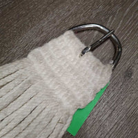 31 Cotton String Wide Roper Cinch *vgc, clean, mnr dirt, hair & rubs
