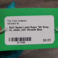 Soft Nylon Lead Rope *N0 Snap, xc, clean, mnr threads
