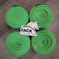 4 Fleece Polo Wraps *vgc, clean, mnr stains & dirt
