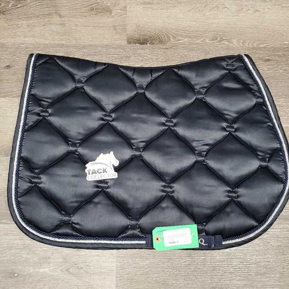 Thick Quilt Jumper Saddle Pad 1x piping, 1x bling *xc/like new, v. mnr hair