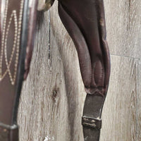 Padded Anatomical Bridle, adjustable Noseband, Buckles *vgc, mnr dirt?stains, No Browband, clean
