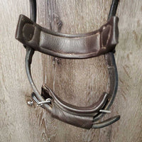 Wide Monocrown Bridle, Adjustable Noseband *vgc, clean, residue, end frays, nylon twists, scrapes, ?replaced brow
