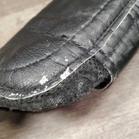 Pr Closed Hind Mesh Boots, velcro *gc/fair, torn, rubs, pills, faded, clean, hairy velcro, older
