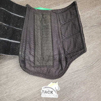 Pr Closed Hind Mesh Boots, velcro *gc/fair, torn, rubs, pills, faded, clean, hairy velcro, older
