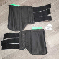 Pr Closed Mesh - Cross Country Boots, velcro *gc, clean, thin & frayed edges, faded, creased/folded lining, rubs, pills, stains, hairy velcro
