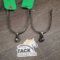 Pr Roller Ball Spurs *vgc/xc, clean, scratches
