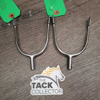 Pr POW Spurs *vgc, mnr scuffs, dirt & scratches
